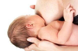 cradle hold, breastfeeding