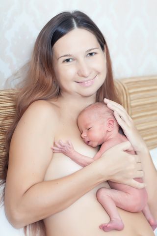 breastfeeding baby, cute baby breastfeeding