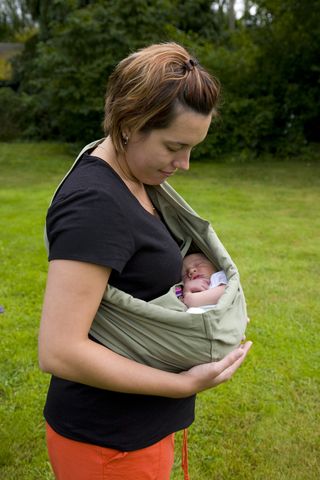 Baby best sale nursing sling