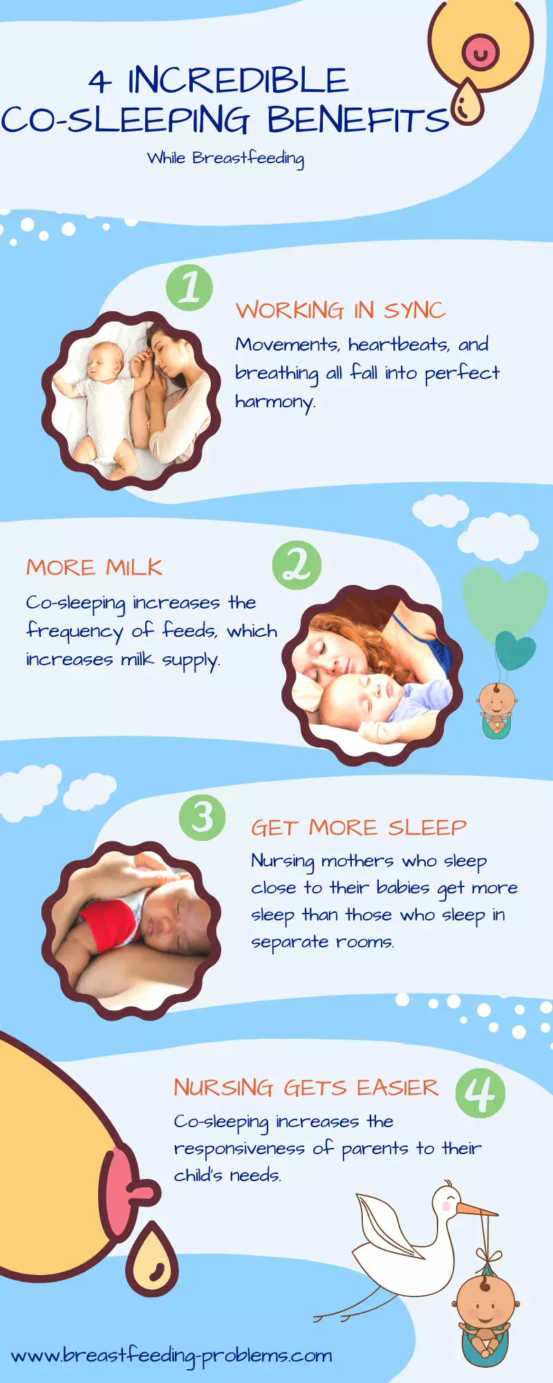 benefits of co sleeping, co sleeping meme, co sleeping infographic