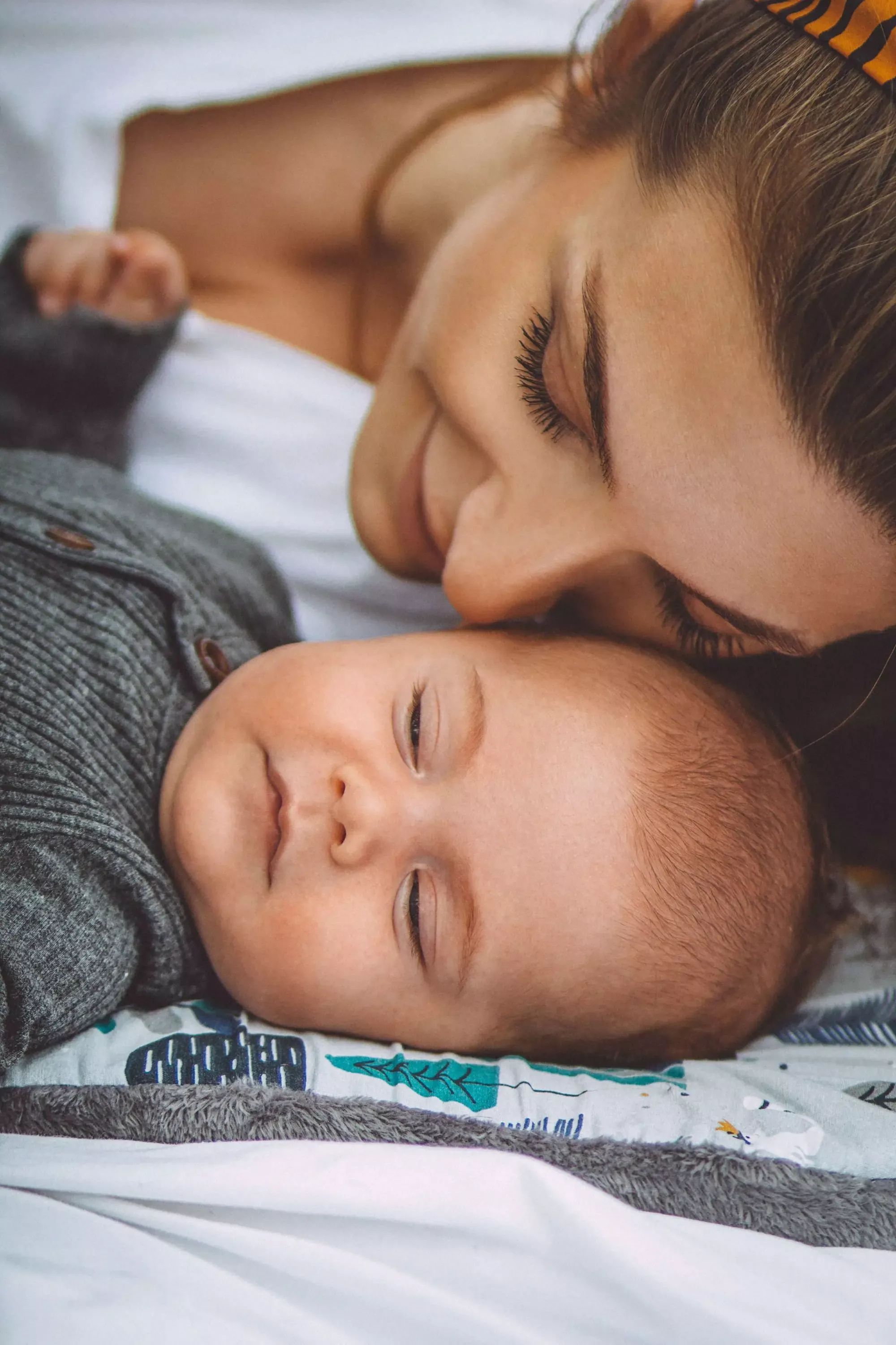 baby, mother and child