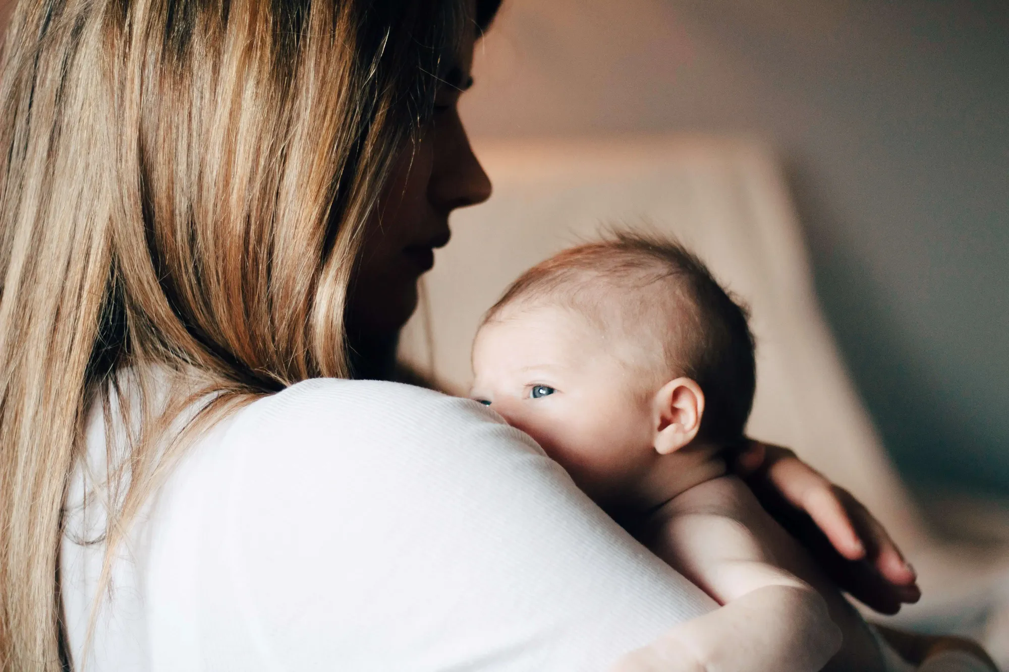 newborn baby, newborn infant, baby and mom