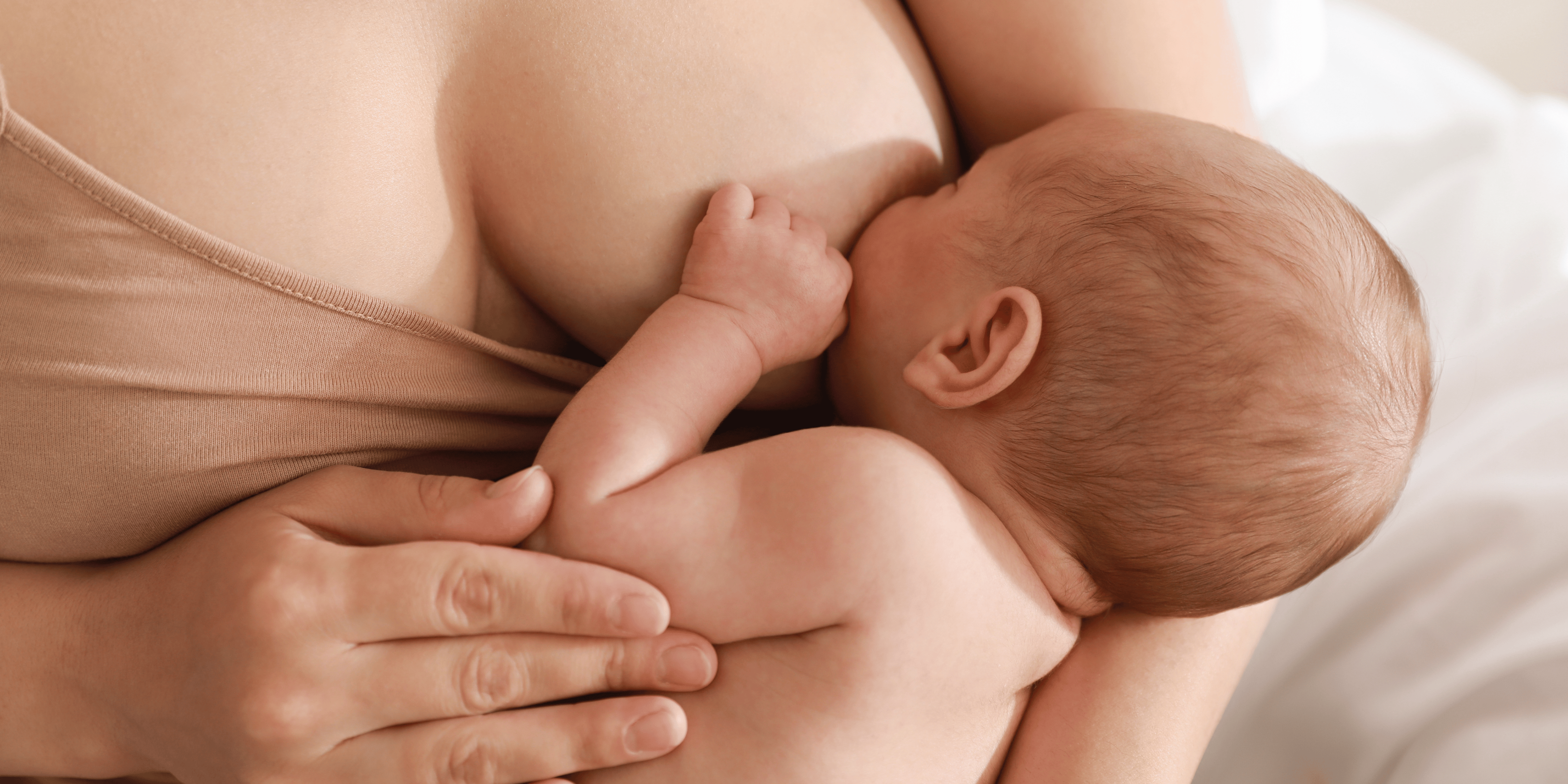 mother breastfeeding, baby breastfeeding