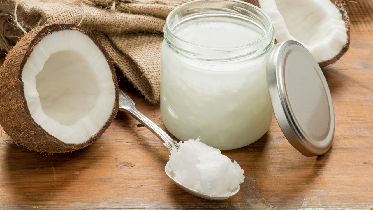 Coconut oil, fresh coconut