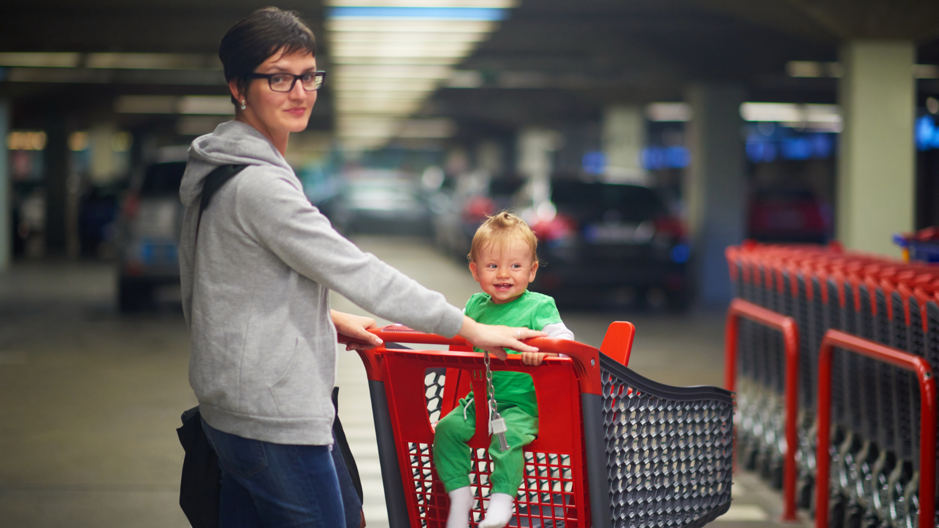 toddler shopping