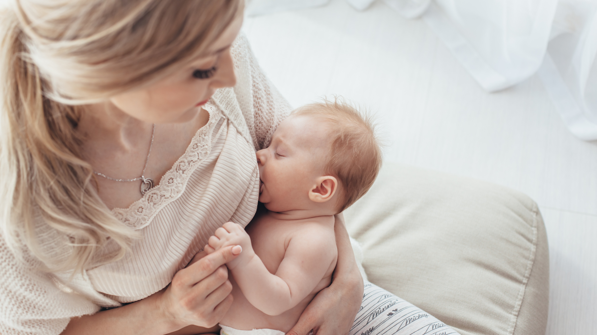 Baby breastfeeding