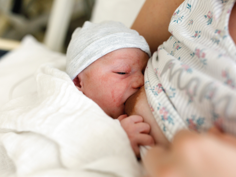 Newborn breastfeeding