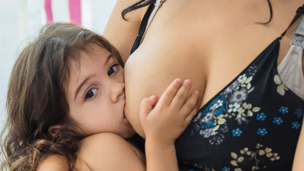 breastfeeding an older child, breastfeeding a toddler