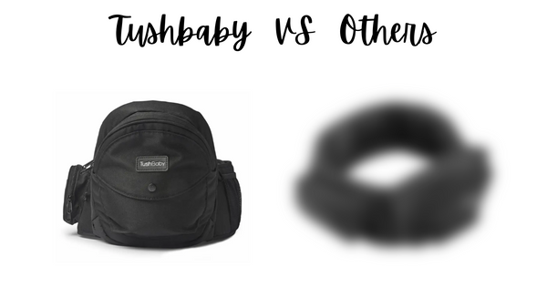 tushbaby vs other hip seat carriers, why is tushbaby better, tushbaby review.