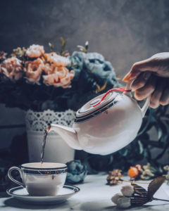 tea pot and tea cup