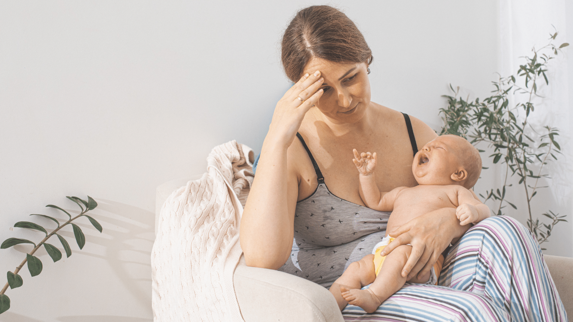 Infant Cries While Nursing