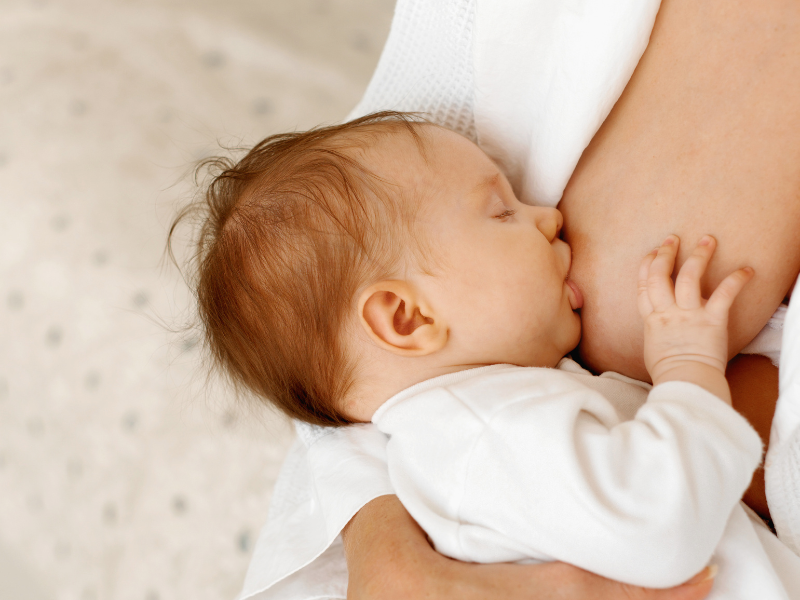 getting enough breast milk, baby breastfeeding
