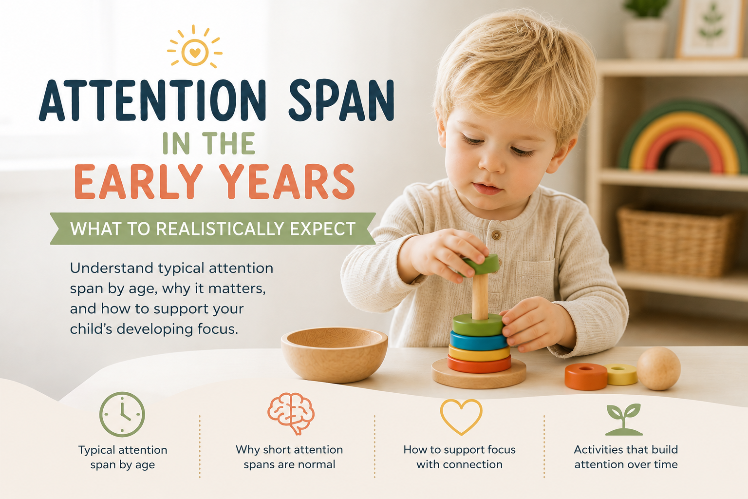 Attention Span in the Early Years – What to Realistically Expect