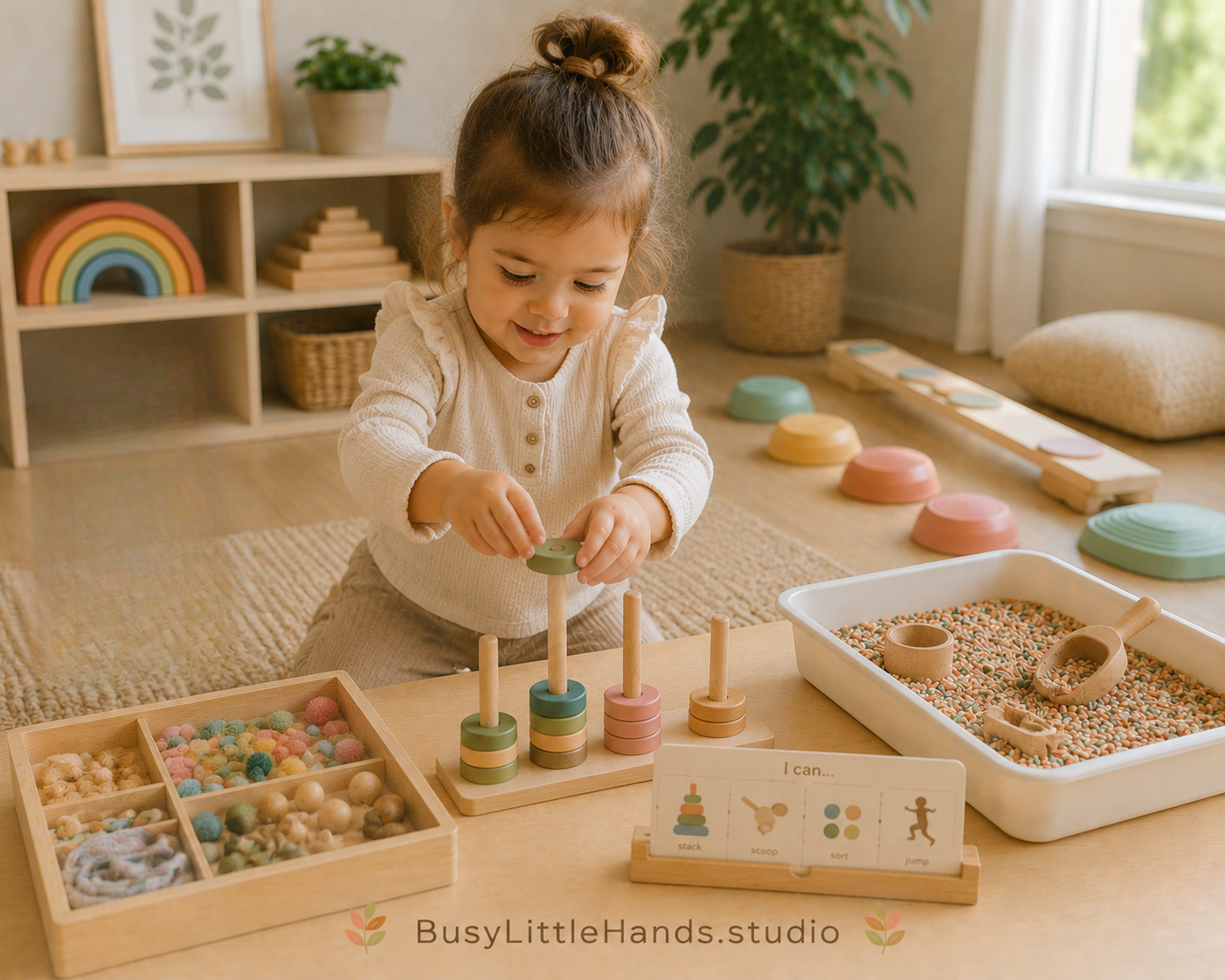 Hands-on play by BusyLittleHands.studio