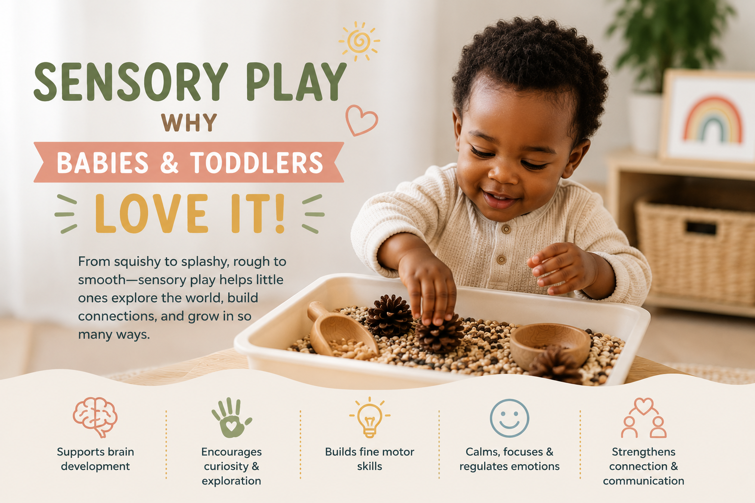 Sensory Play – Why Babies and Toddlers Love It!